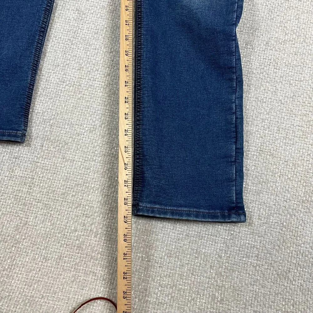 Taylor Vintage Jeans Canaan Slim Fit Men's 36x30 (Measured 36x29) Stretch Blue